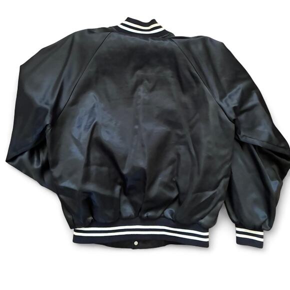 Vintage 80s Texaco jacket in black and red jacket size Large - Picture 3 of 3